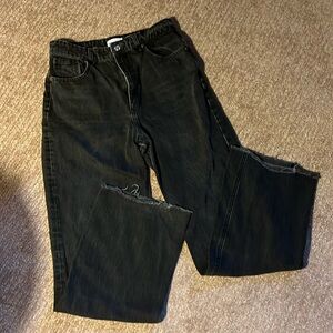 ZARA WIDE LEG DENIM JEAN